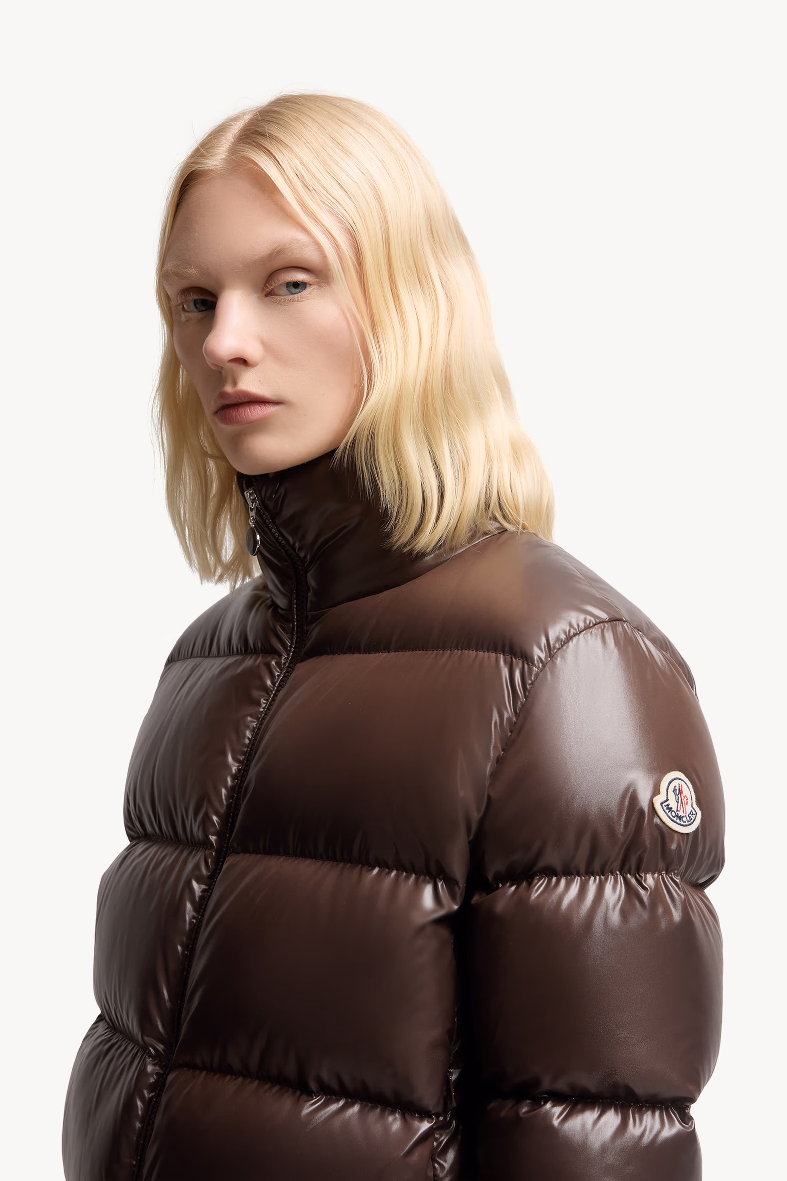 Doudoune courte Abbadia Femmes Marron Moncler 4